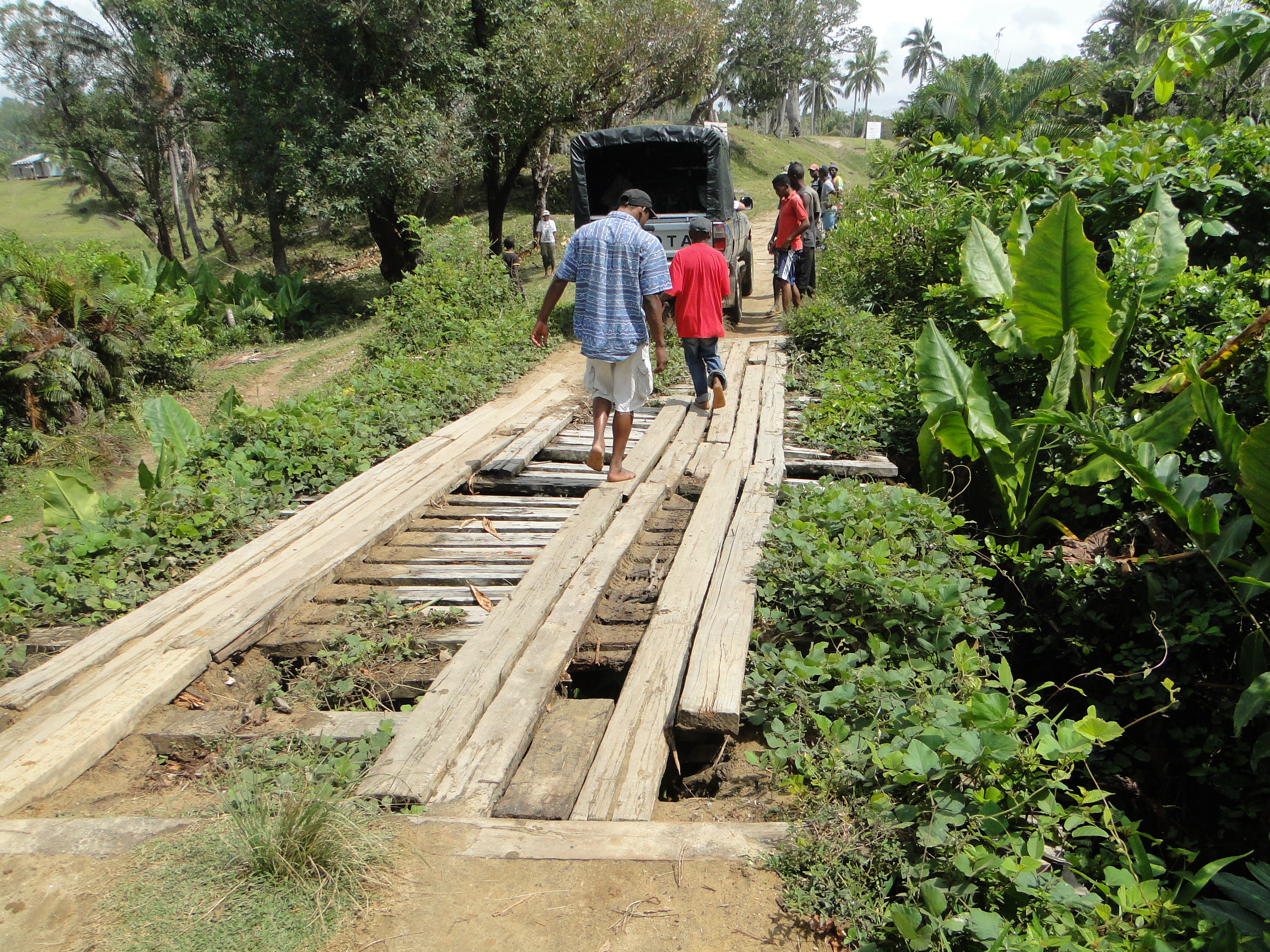Les ponts en bois de Madagascar