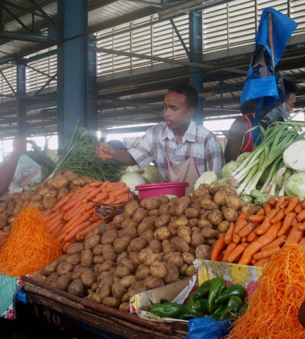 Le marché malgache