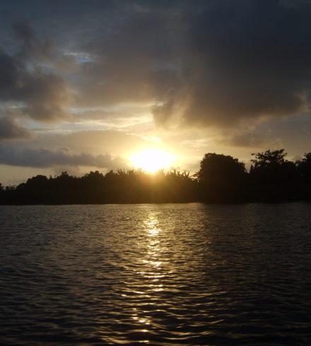 Un coucher de soleil malgache
