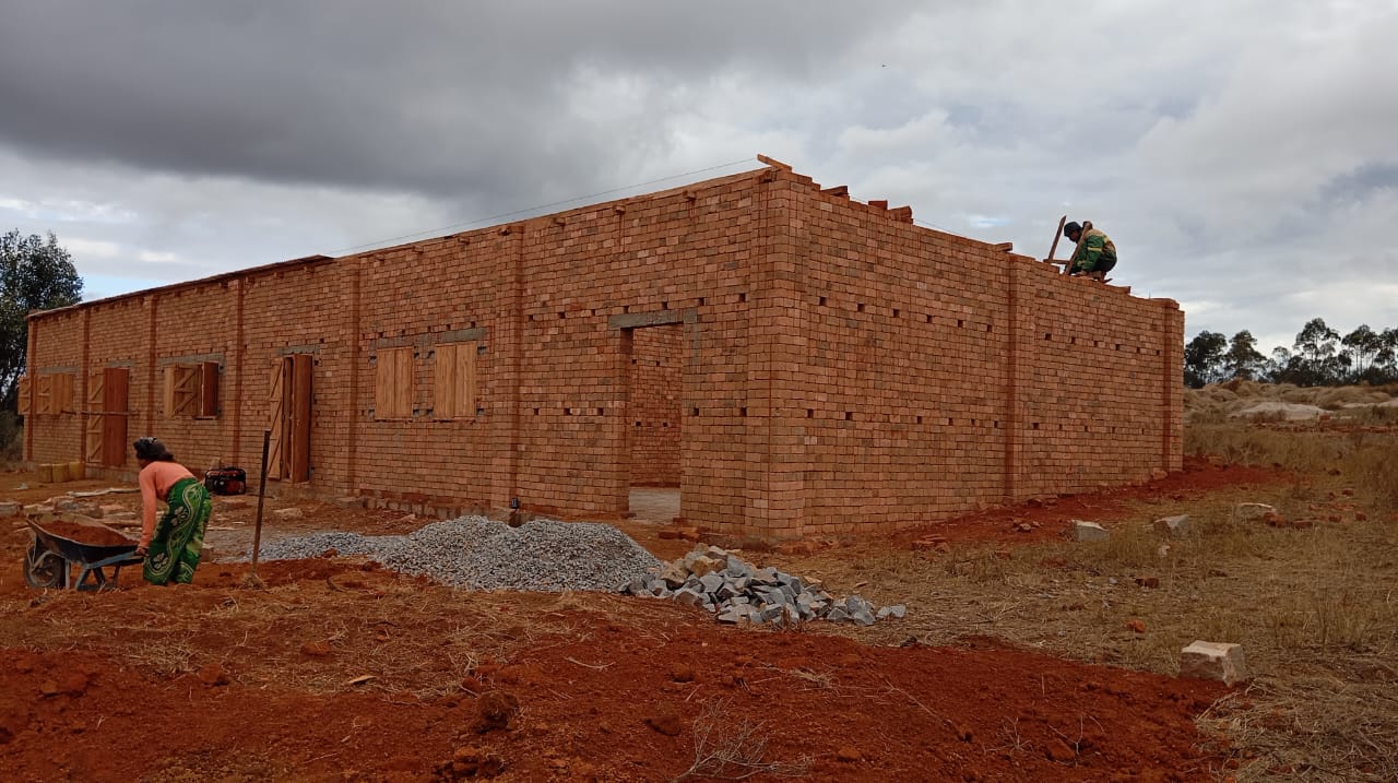 Avancée des travaux à l’école Jean Bosco d’Amby